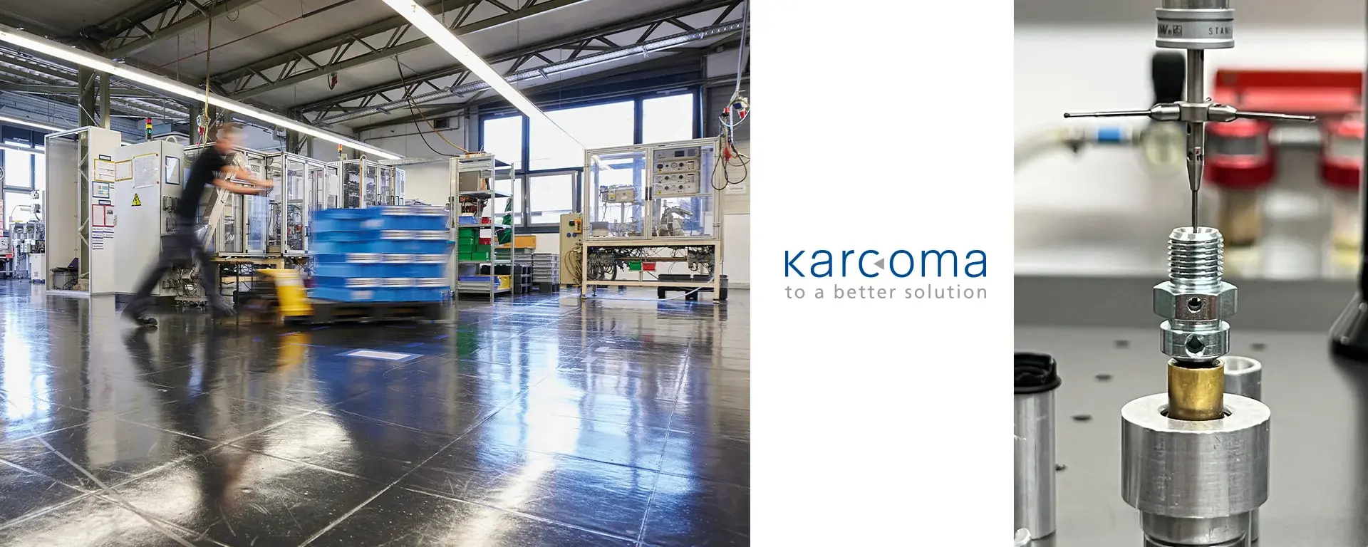 Einblicke in die Produktion der Karcoma-Armaturen GmbH