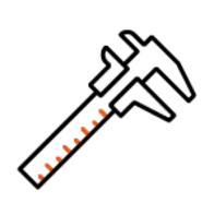 Messschieber Icon Messschieber