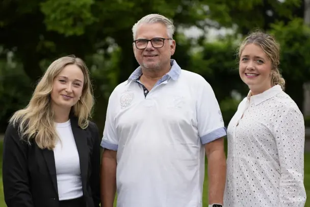 Drei Personen die den Vorstand von Quality and Life bilden