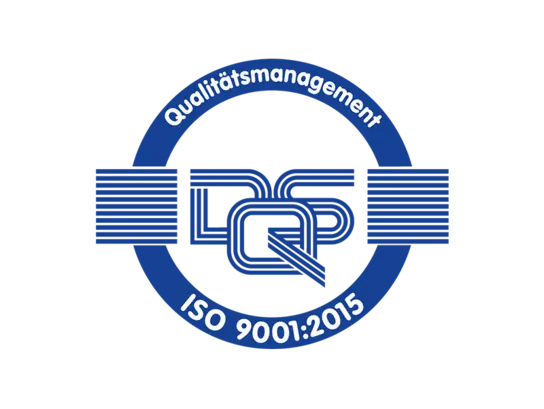 ISO 9001 Zertifizierung Logo der ISO 9001 Zertifizierung
