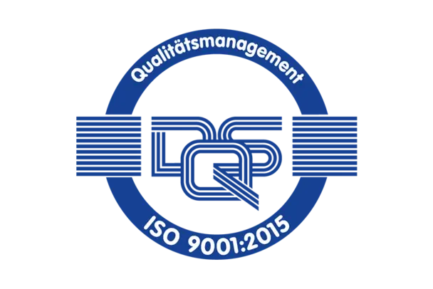 ISO 9001 Zertifizierung Logo der ISO 9001 Zertifizierung