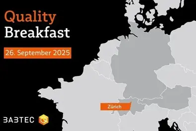 Quality Breakfast in Zürich am 26.09.2025 Deutschlandkarte, darauf ist Zürich markiert