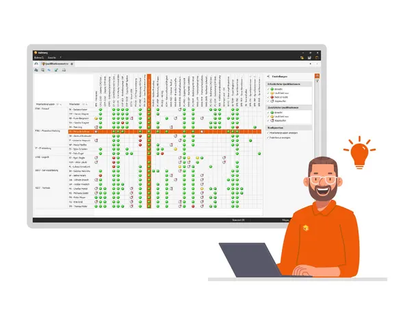 Potenziale erkennen und nutzen Qualifikations- und Schulungsmanagement in der Babtec-Software