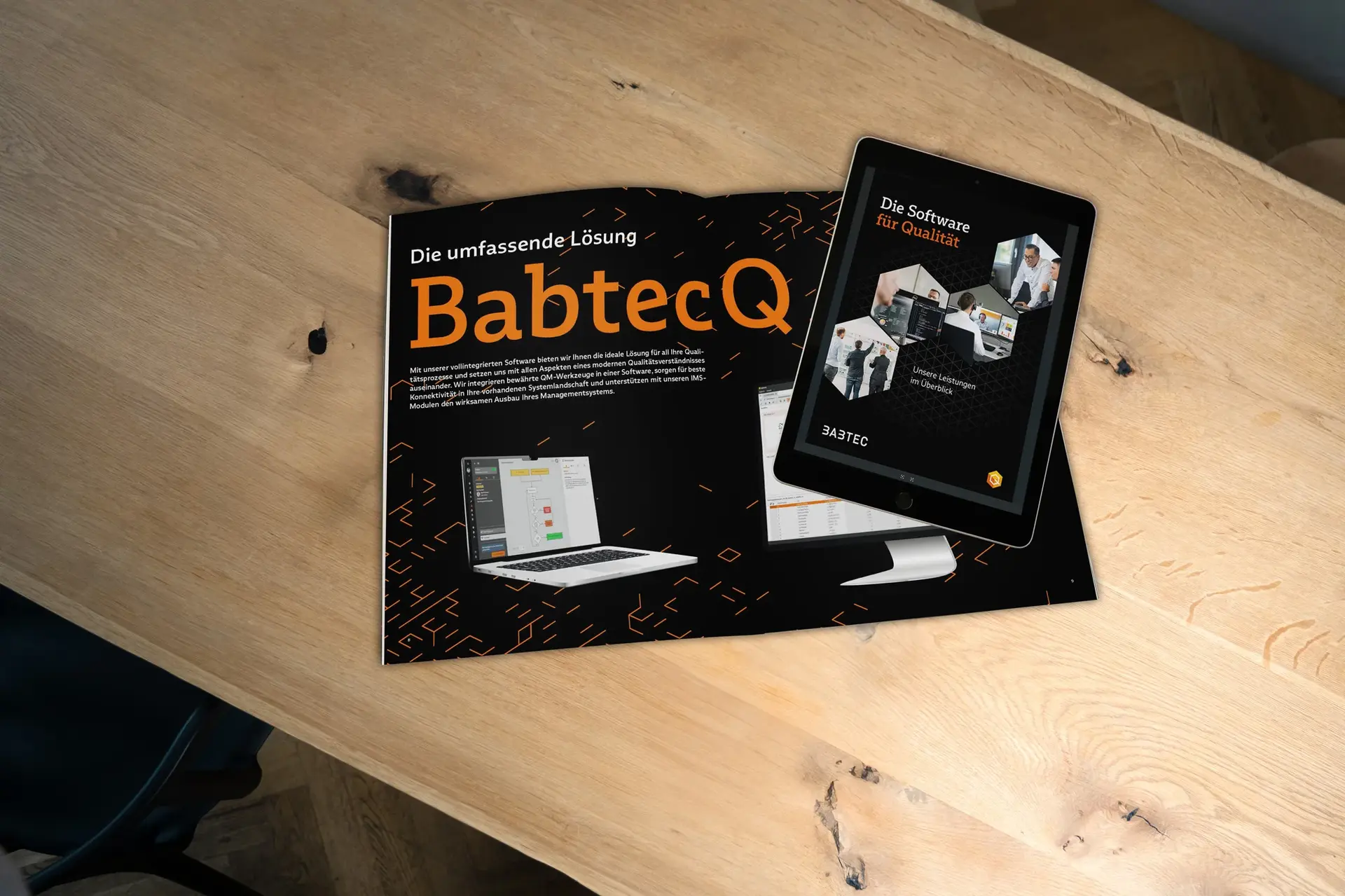 Die Leistungsübersicht Die Leistungsübersicht als Printversion und auf dem Tablet