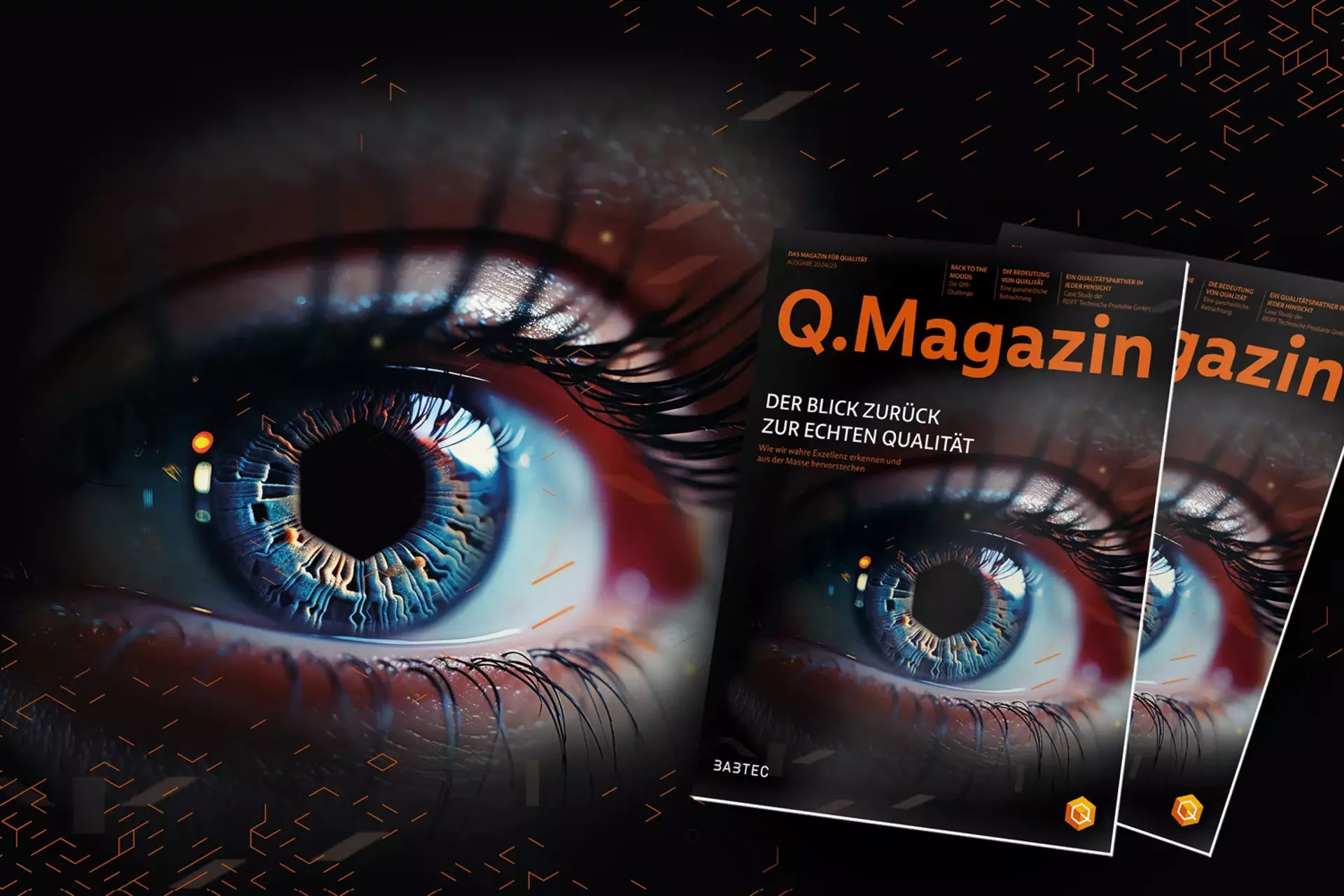 Cover des Q.Magazins 2024/25