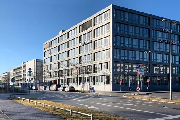 Babtec-Geschäftsstelle in München Außenansicht der Babtec-Geschäftsstelle in München