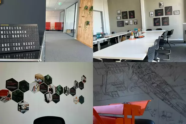 Interieur in der Geschäftsstelle