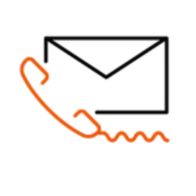 Icon: Brief, Telefon