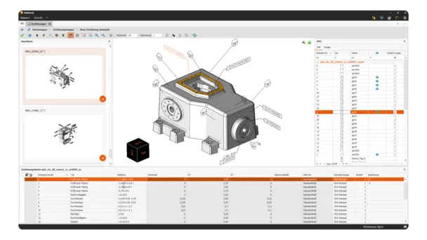 Screenshot: 3D CAD in BabtecQ