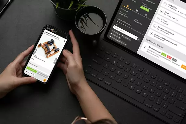 BabtecQube: Die schlanke Software in der Cloud BabtecQube auf dem Laptop und am Smartphone