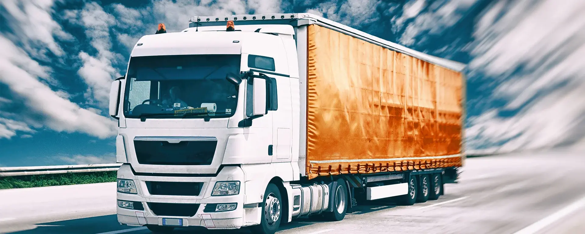 LKW auf der Autobahn