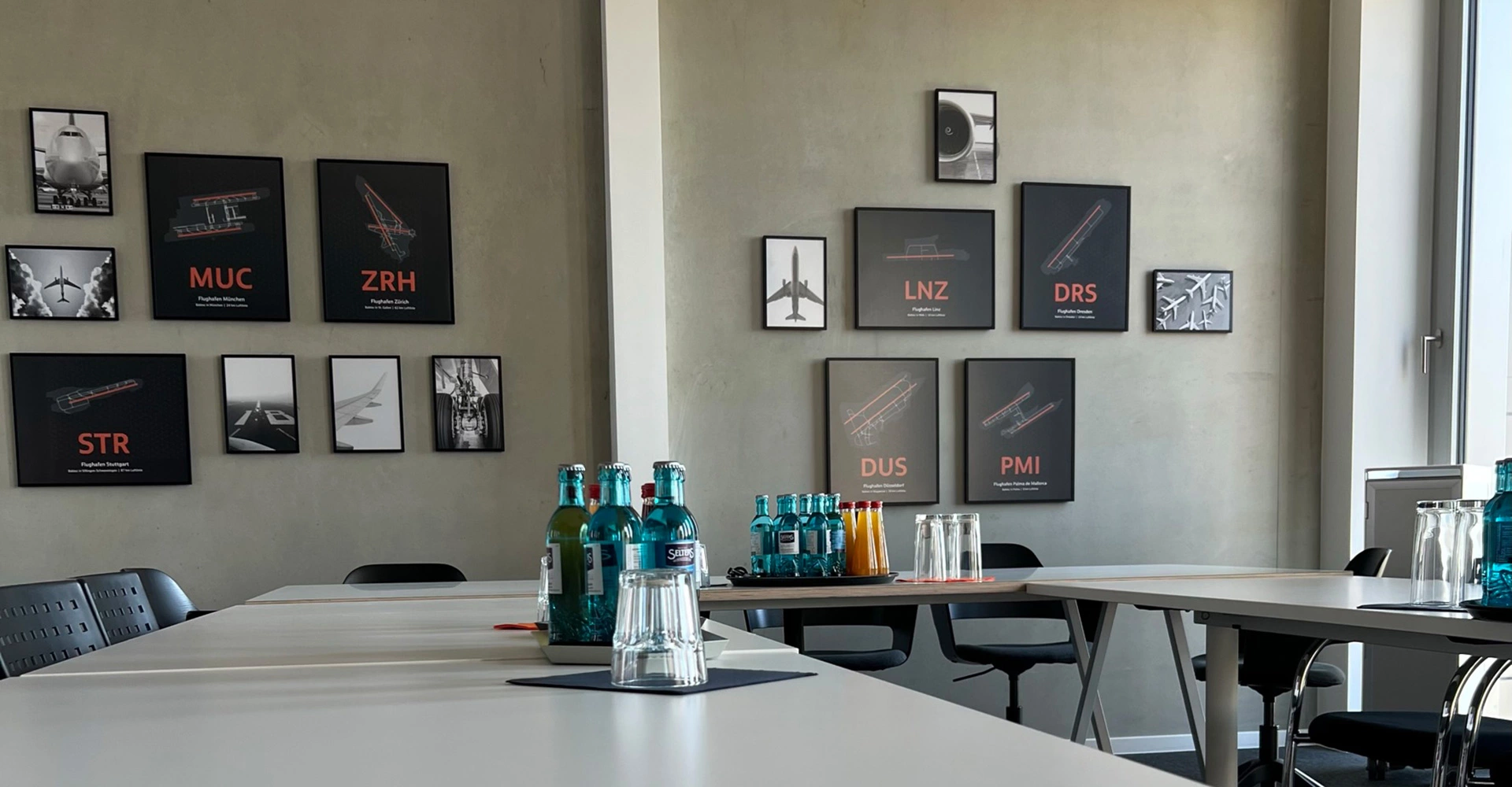 Meetingraum am Babtec-Standort in Frankfurt am Main