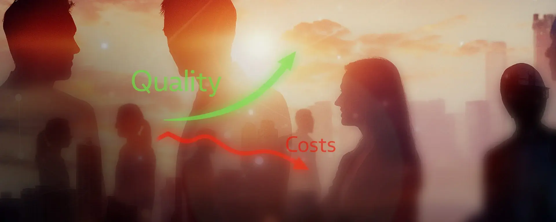 Bessere Qualität bedeutet sinkende Kosten
