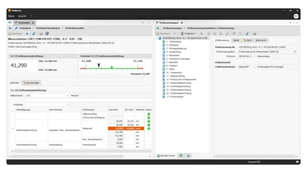 Prüfmittelmanagement in der QM-Software BabtecQ: Interne Prüfung