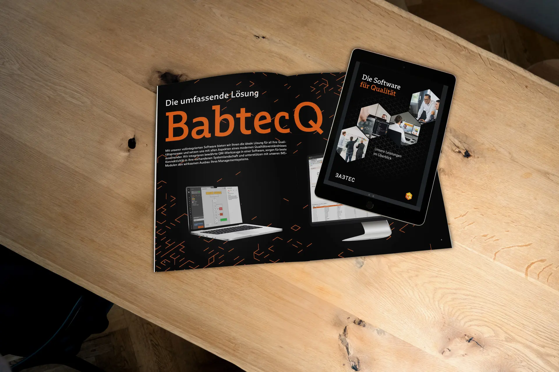 Die Leistungsübersicht Die Leistungsübersicht als Printversion und auf dem Tablet