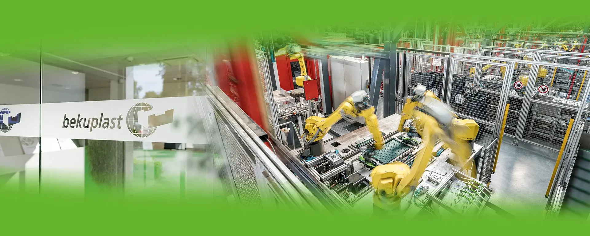 Maschine in der Fertigung der bekuplast GmbH