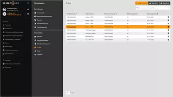 Screenshot: Stammdaten zu Reklamationen erstellen in BabtecQube