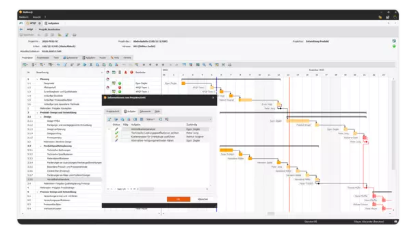 APQP in BabtecQ: Info zum Projektschritt APQP in der QM-Software BabtecQ: Info zum Projektschritt