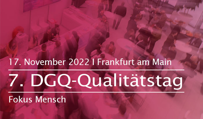 Info zum DGQ-Qualitätstag 2022